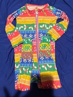 Bums and roses Christmas bamboo zippy